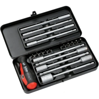 Набор отверток в чехле FELO ( ФЕЛО )-SMART Engиneer PH. Pz. Torx. SW + спецручка.