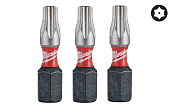 MILWAUKEE Біта SHOCKWAVE, TX BO20, 25мм, (3шт)