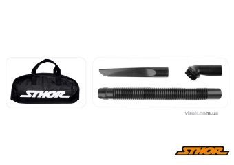 STHOR Порохотяг автомобільний : 12 В, 100 Вт, фільтр HEPA, кабель- 3 м + насадки, сумка  | 82952