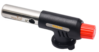 VIROK Пальник газовий з цанговим (швидким) з'єднанням. Piezo, ceramic  | 44V187