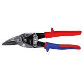 Ножиці по металу з лівим різом, Cr-V, 250мм, Master Technics | 45-020