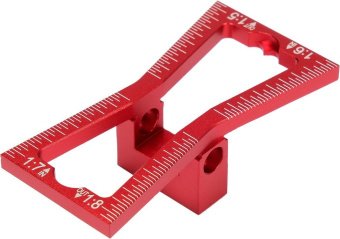 YATO Шаблон розмічальний YATO контур "ластівковий хвіст" зі шкалою, 64х23х18 мм  | YT-44080