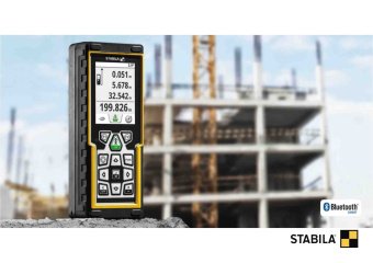 STABILA Дальномір лазерний Type LD 520, діапазон 0,05-200 м,18 функцій, Bluetooth® Smart 4 | 18562