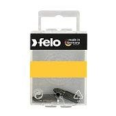 Бита FELO INDUSTRIAL PH3x25 мм, шестигранный хвостовик 1/4, форма С 6,3, блистер 2 шт (02203036)