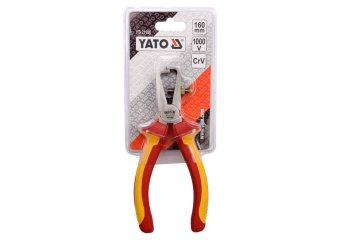 YATO Щипці для зняття ізоляції YATO : L= 160 мм, до 1000V  | YT-21160