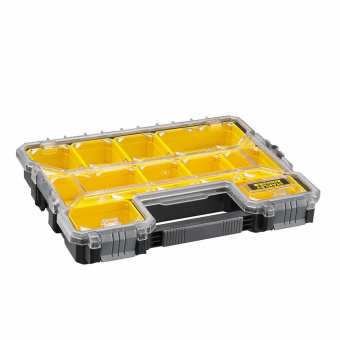 STANLEY 1-97-519 Ящик инструментальный-органайзер пластмассовый (44,6 x 7,4 x 35,7)