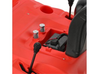 Трактор-газонокосарка бензиновий YATO 8 кВт, шир/вис покосу 960/35-75 мм, збірник- 220 л