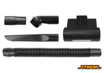 Порохотяг автомобільний STHOR : 12 В, 100 Вт, фільтр HEPA + насадки + сумка [9/72]