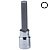 Насадка шестигранник HEX TOPTUL 7 мм 100мм 1/2" BCEA1607