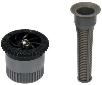 FLO Форсунка і фільтр до зрошувача висувного , з регулюванням кута зрошув.- 0-360°, радіус дії- 5,2 