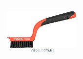 YATO Щітка дротяна нейлонова YATO : 6- рядна, L= 180 мм з пластиковою ручкою  | YT-6349