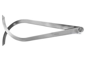 Кронциркуль для зовнішніх вимірів YATO: l= 300 мм, з гвинтовим фіксатором [50]