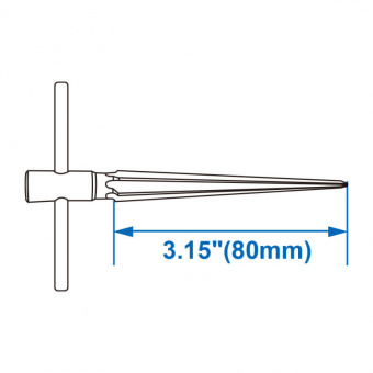 KING TONY Развертка 3-10 мм | 7E61001