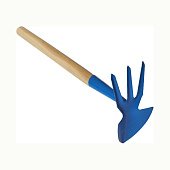 Мотижка гострокінцева комбінована 500мм, деревяна ручка Україна | 71-045