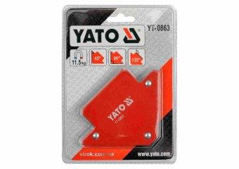 YATO Струбцина магнітна для зварки YATO : 11.5 кг. 82 х 120 х 13 мм  | YT-0863