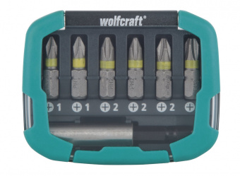 Wolfcraft коробка с насадками из 7 частей  // 2976000