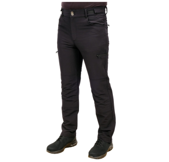 YATO Штани робочі для літнього сезону, чорні YATO, розмір L; 7 кишень, 94%- поліестер, 6%-еластан  |