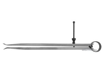 YATO Кронциркуль для внутрішніх вимірів YATO : l= 250 мм, з гвинтовим фіксатором і на пружині  | YT-