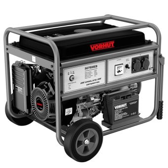 Генератор з бензиновим двигуном, SG7500EB Vorhut | 34-342