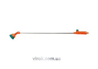 FLO Зрошувач з подовженою трубкою 10-режимний до шлангу 1/2", ABS-пластик + алюміній  | 89218