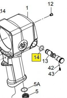KING TONY Уплотнительное кольцо ( О- ринг) для 33631-110 | 33631-C14