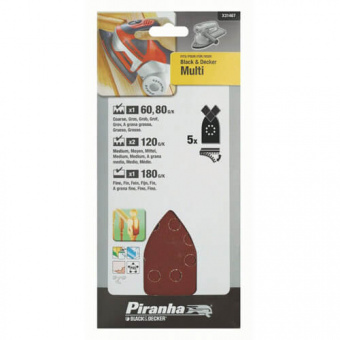 Шлифбумага Piranha X31467
