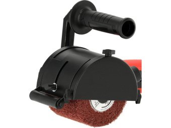 Шліфувально-браширувальна машинка по мет/дерYATO 230 В1300Вт,1100-3200 об/хв Ø=120 х 100 мм(коротка)