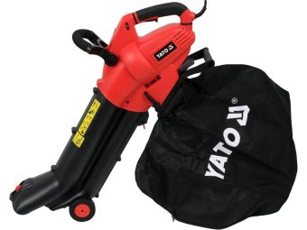 Порохотяг/ повітродувка з подрібнювачем мережевий 230В YATO 3кВт, продукт- 10-16 м³/хв, збірник- 45л