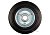 VOREL Колесо з чорної гуми ; Ø= 250 мм, b= 48 мм, навантаж.- 180 кг  | 87457