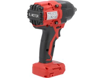 Гайковерт ударний акумуляторний YATO: 18 В Li-Ion, квадрат 1/2", 850 Нм (БЕЗ АКУМУЛЯТОРА) [6]