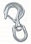 Крюк буксировочный с вертлюгом нержавеющий, A4-AISI 316 /// 8971