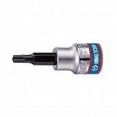 KING TONY Насадка (бита) торцевая 3/8", TORX, T45, L = 50 мм, с отверстием | 302745