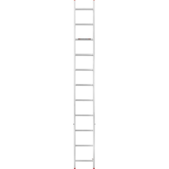 Драбина алюмінієва 3-х секційна Квітка PRO (3х11 сходинок) (110-9311)