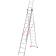 Драбина алюмінієва 3-х секційна Квітка PRO (3х12 сходинок) (110-9312)