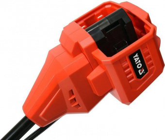 YATO Тример акумуляторний (без акумулятора) YATO: Li-Ion 2х18В, 3 Агод, шир покосу- 34 см, жилка Ø=1