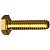 DIN 933 Болт латунный с шестигранной головкой полная резьба M20x 80