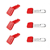 Кліпси для стропи безпеки та ручок KNIPEX 00 63 06 TCR Tethered Tool, MIX 3+3шт