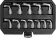 YATO Ключі торцеві на шарнірі, відкриті YATO: до квадрату 3/8", М8-19. 12 шт  | YT-38550
