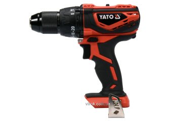 YATO Шуруповерт-дриль ударний акумул. YATO: 18 В, крутн.мом.- 40 Нм, патрон Ø≤13 мм (БЕЗ АКУМУЛЯТОРА