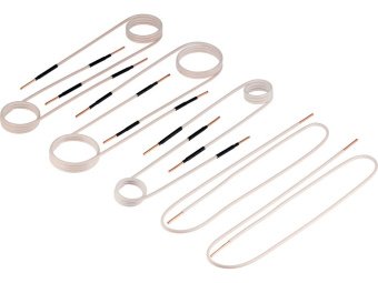 Спіралі елктронагрівальні змінні YATO до нагрівача YT-05880, Ø= 30, 40, 50 мм + прямі, 8 шт [30]