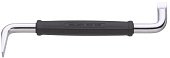 BAHCO 2047-1.2-8 Отвертка с двойным изгибом под винты со шлицем 8,0х1,2х150 мм; угол 90 град.