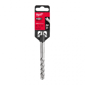 MILWAUKEE Бур SDS-PLUS MX4 , Ø10,0х115х50мм | 4932352025