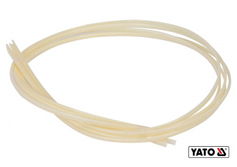 YATO Стержні з ABS-пластику для зварювання/пайки пластику YATO: 2.5x5 мм, L=1 м, при t= 350°C, 5 шт 