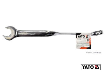 YATO Ключ ріжково-накидний, кручений 90° YATO : М= 22 x 305 мм, Cr-V  | YT-01860