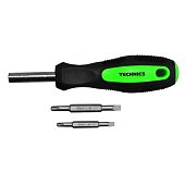 Викрутка з насадками і подовжувач Technics | 47-389