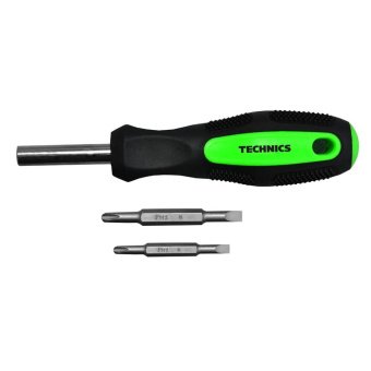 Викрутка з насадками і подовжувач Technics | 47-389