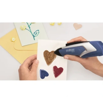 Стержни термоклеевые STEINEL - Glitter Sticks 7 мм цветные с блестками 96 г (16 шт) (065539)