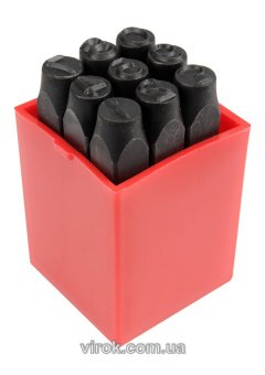 YATO Трафарети цифрові YATO, кпл. 9 шт,h-8 мм  | YT-6855