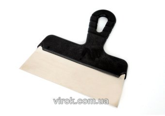 VIROK Шпатель малярний : 600 мм. нержавійка, пластмасова ручка  | 13V560