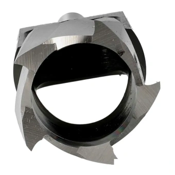 Фреза пальцевая HELLER для высверливания пробок и сучков 20x35x140, цилиндрический хвостовик 13 мм